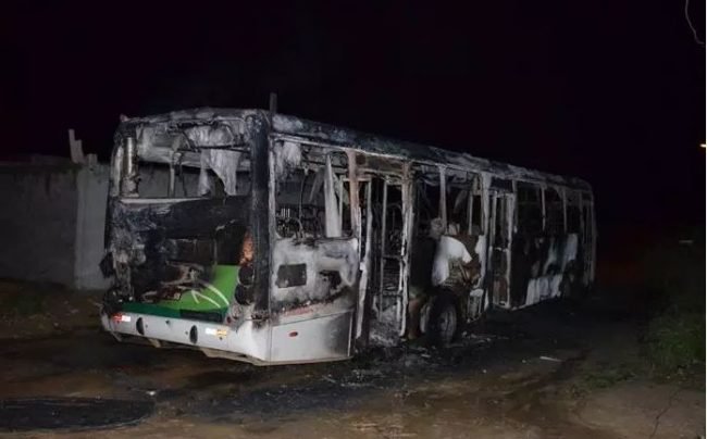 Bandidos Obrigam Passageiros De Coletivo A Descerem E Ateiam Fogo No